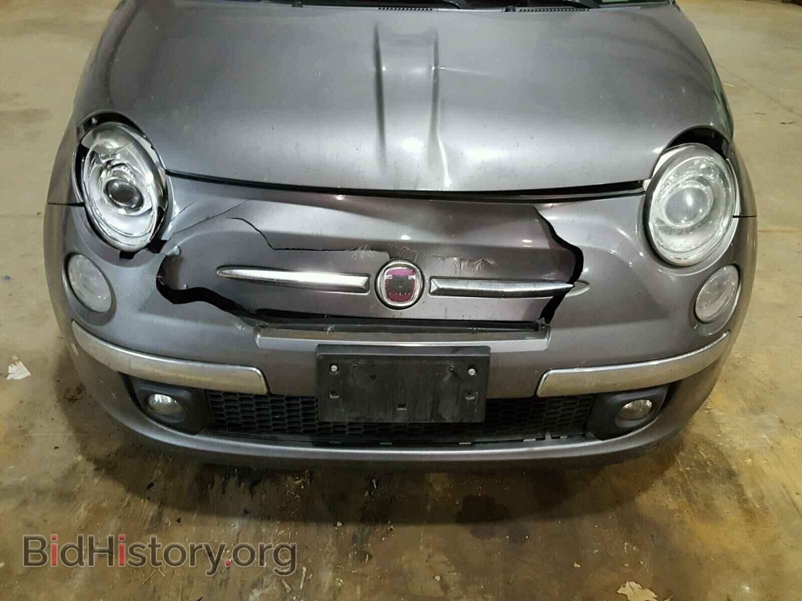 2012 FIAT 500 - VIN: 3C3CFFCR2CT117616 - Фото 9