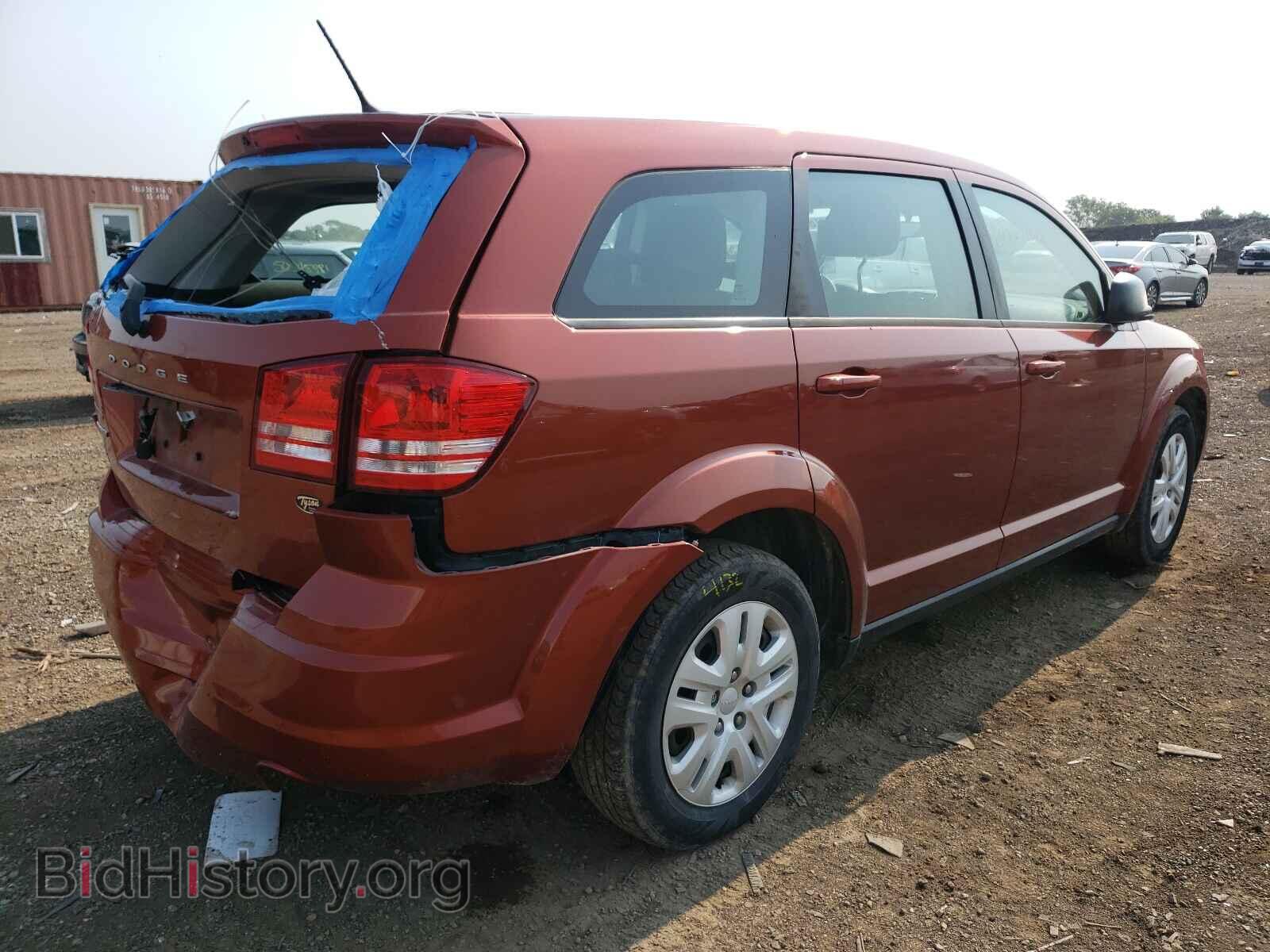 2014 DODGE JOURNEY - VIN: 3C4PDCAB5ET148885 - Фото 4