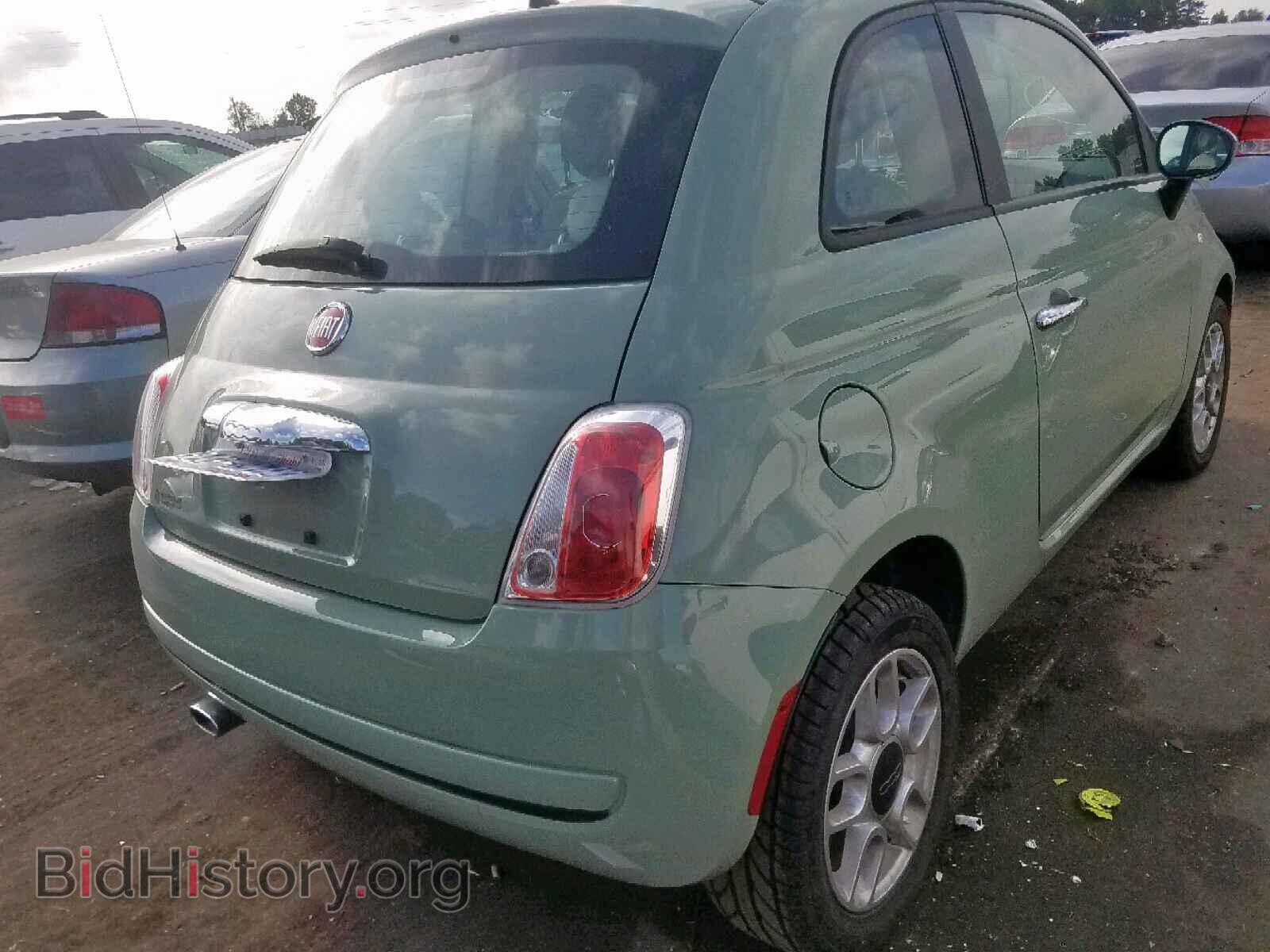2013 FIAT 500 - VIN: 3C3CFFAR3DT598223 - Фото 4
