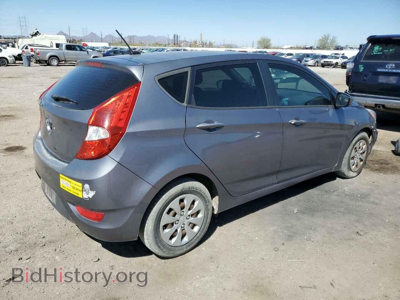 2015 HYUNDAI ACCENT - VIN: KMHCT5AE8FU219815 - Фото 3