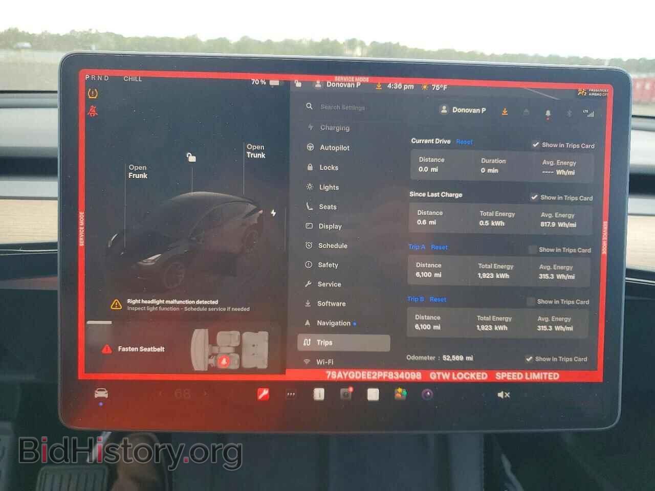 2023 TESLA MODEL Y - VIN: 7SAYGDEE2PF834098 - Фото 9