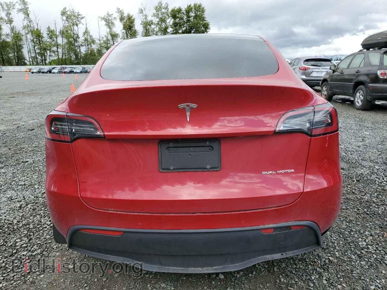 2022 TESLA MODEL Y - VIN: 7SAYGDEE2NF460850 - Фото 6
