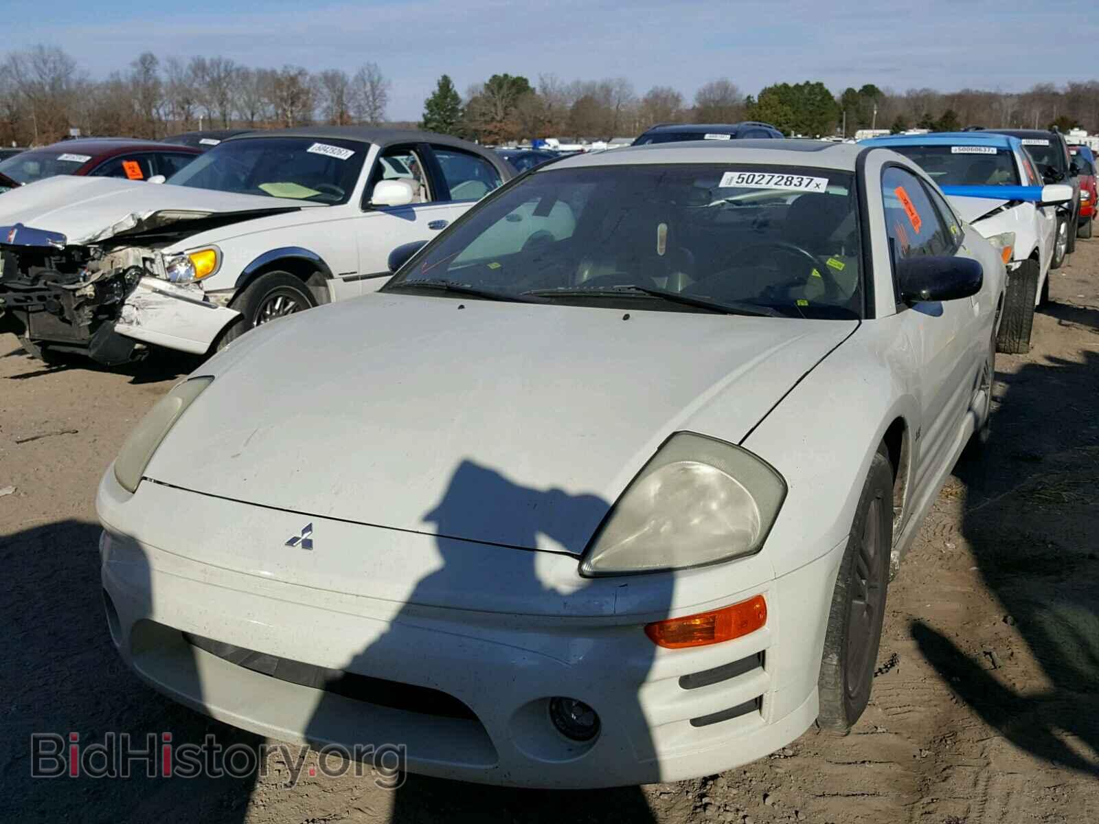 2004 MITSUBISHI ECLIPSE - VIN: 4A3AC74H44E054749 - Фото 2