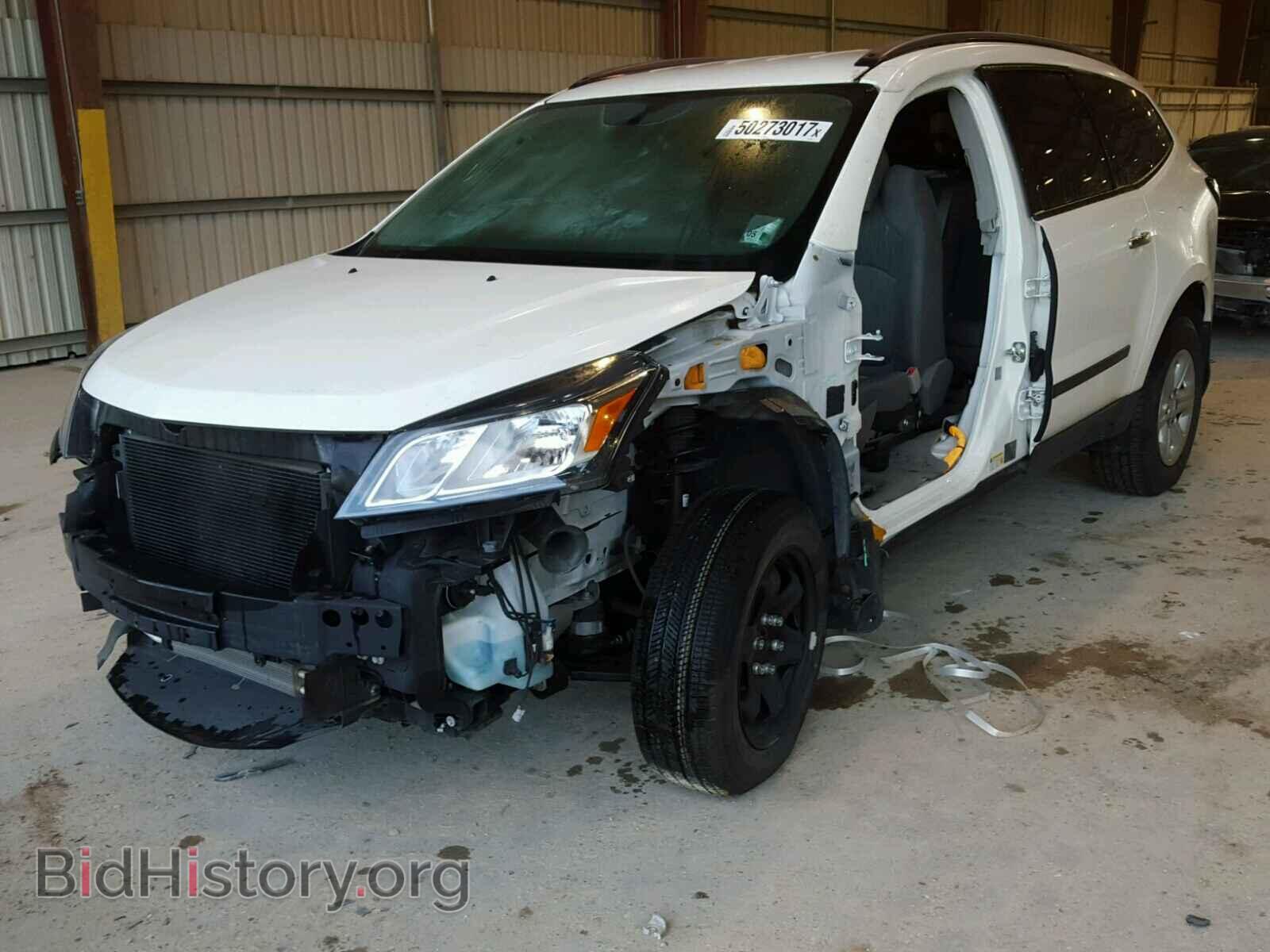 2014 CHEVROLET TRAVERSE - VIN: 1GNKRFKD5EJ277978 - Фото 2