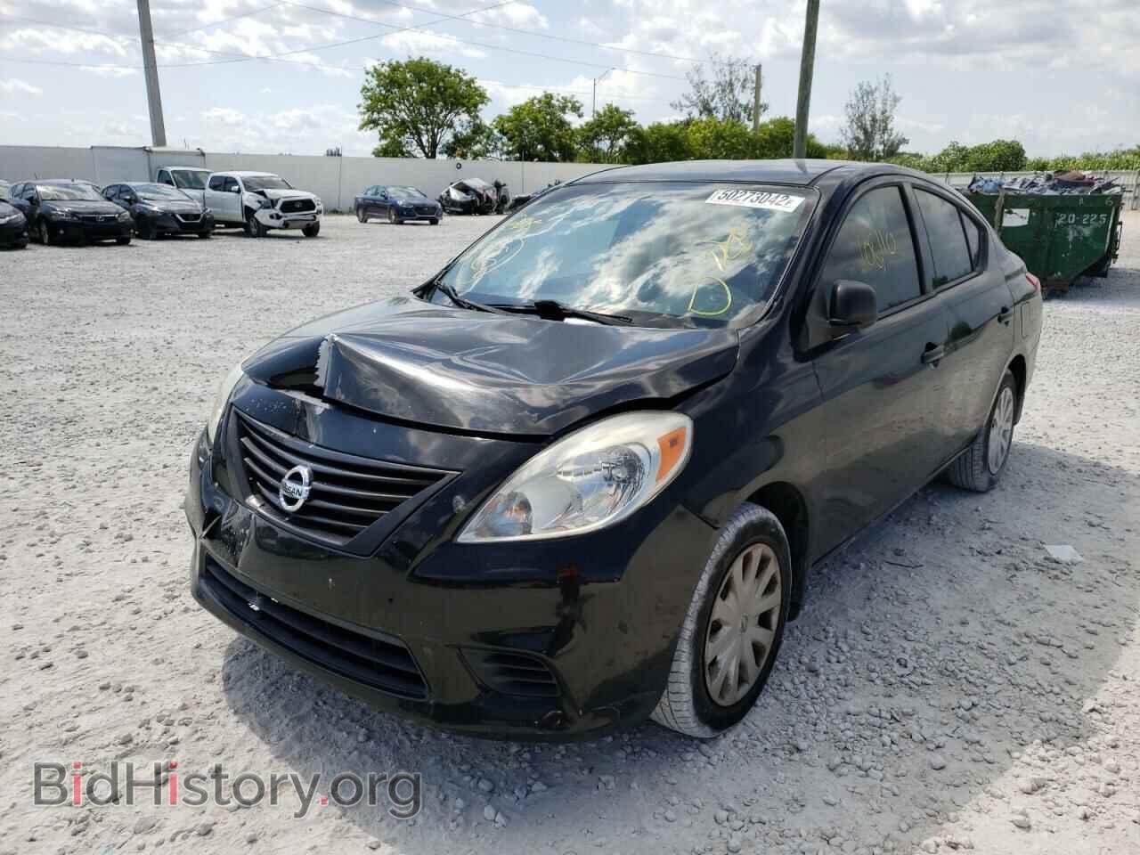 2012 NISSAN VERSA - VIN: 3N1CN7AP5CL907355 - Фото 2