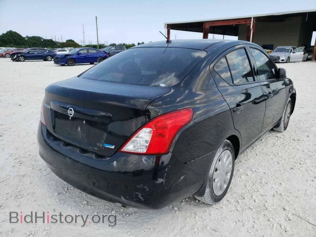 2012 NISSAN VERSA - VIN: 3N1CN7AP5CL907355 - Фото 4