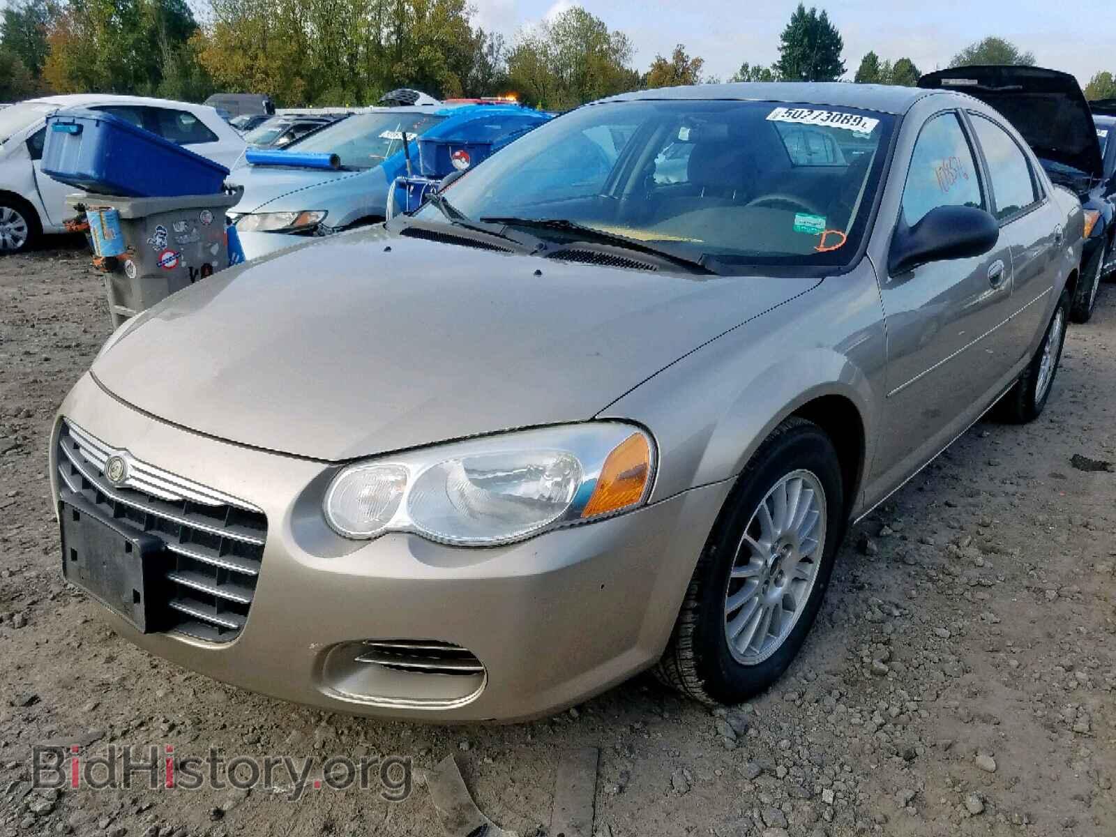 2004 CHRYSLER SEBRING - VIN: 1C3EL46X74N152623 - Фото 2