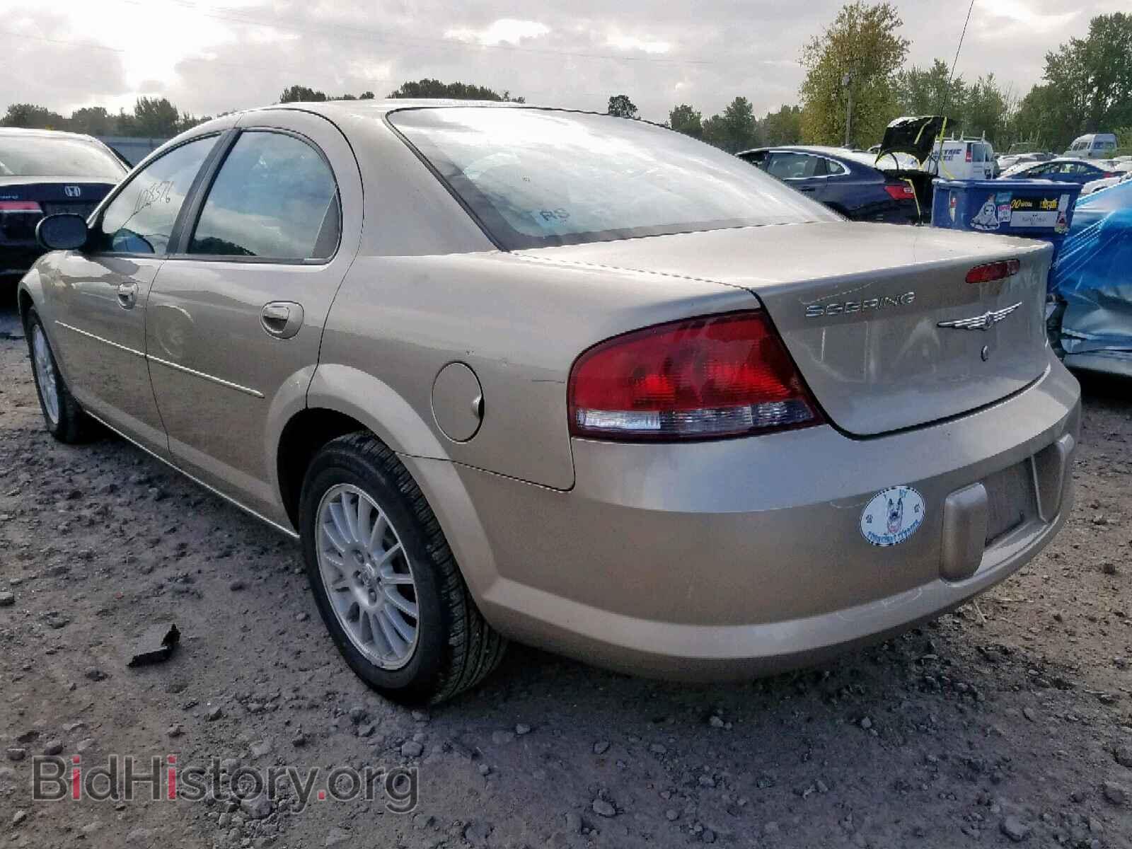 2004 CHRYSLER SEBRING - VIN: 1C3EL46X74N152623 - Фото 3