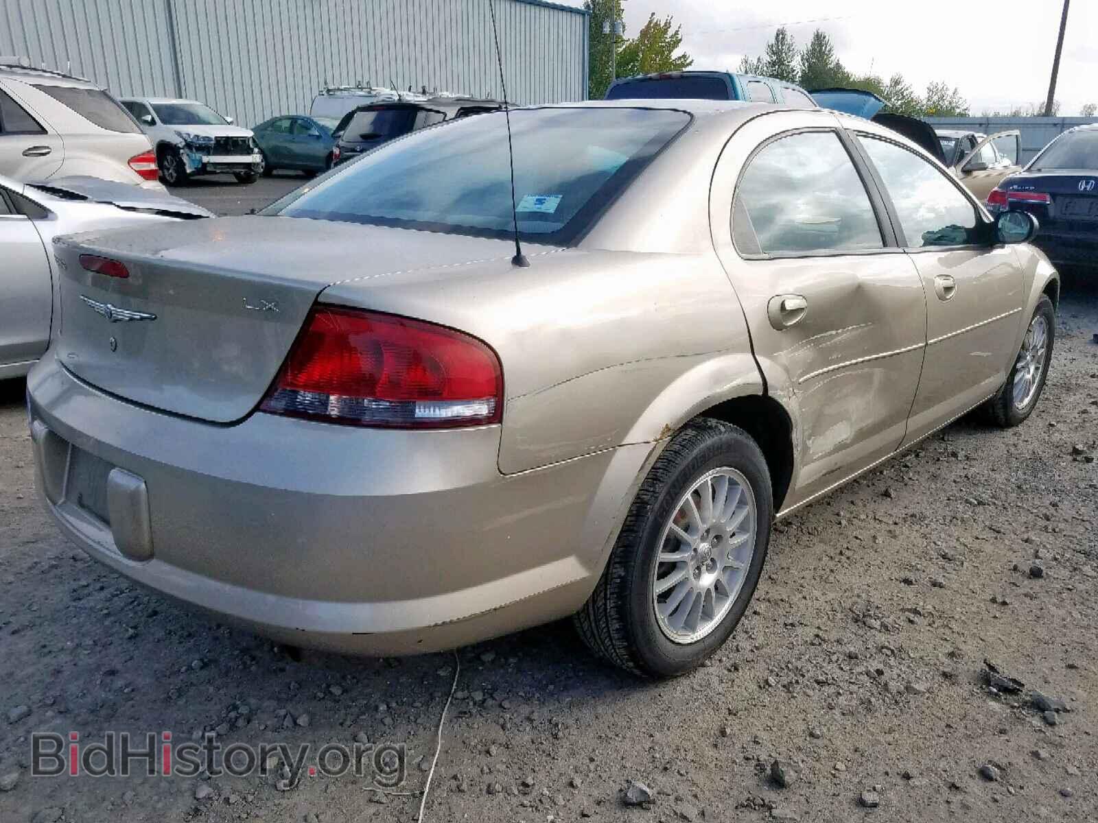 2004 CHRYSLER SEBRING - VIN: 1C3EL46X74N152623 - Фото 4