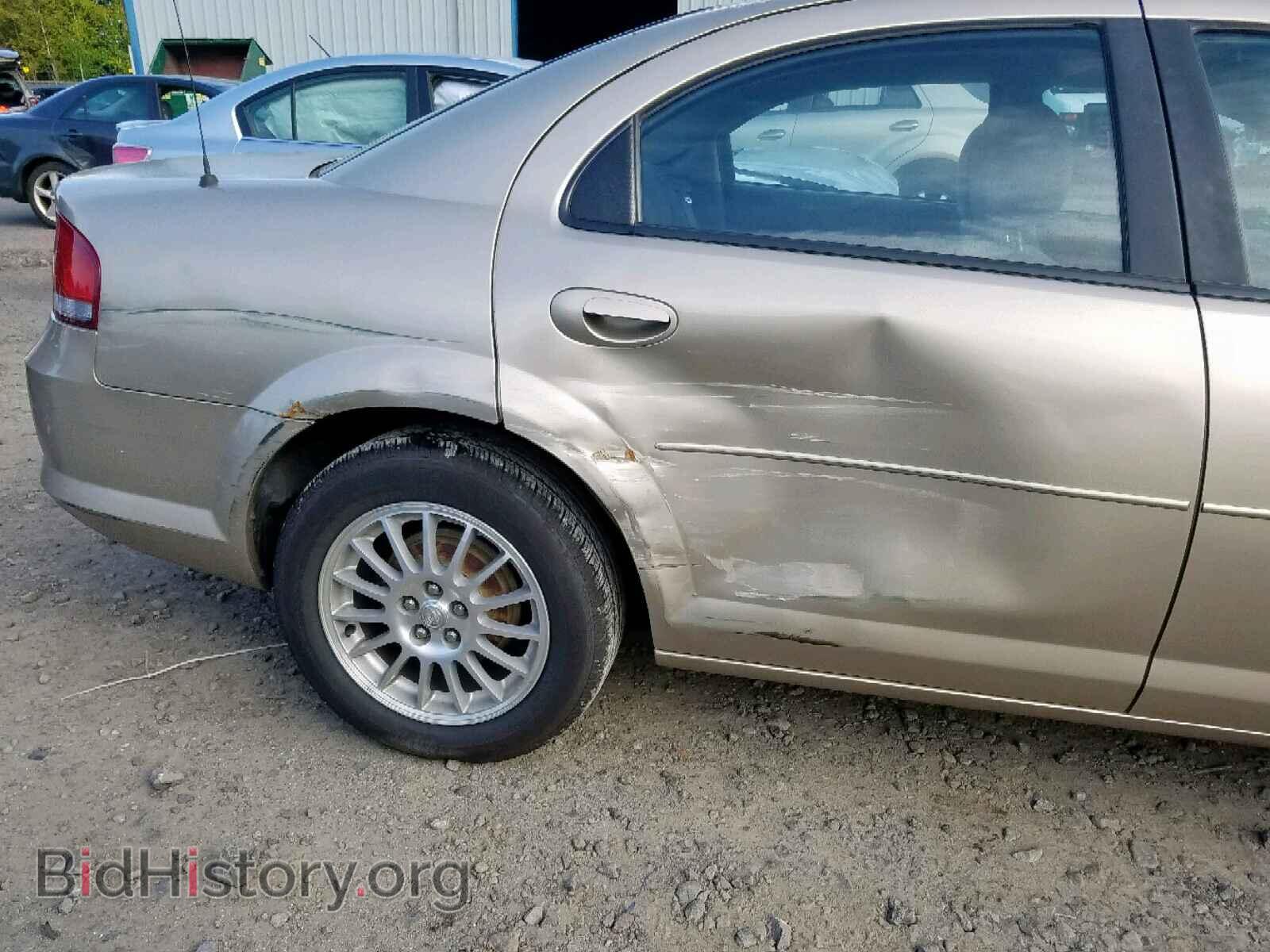 2004 CHRYSLER SEBRING - VIN: 1C3EL46X74N152623 - Фото 9