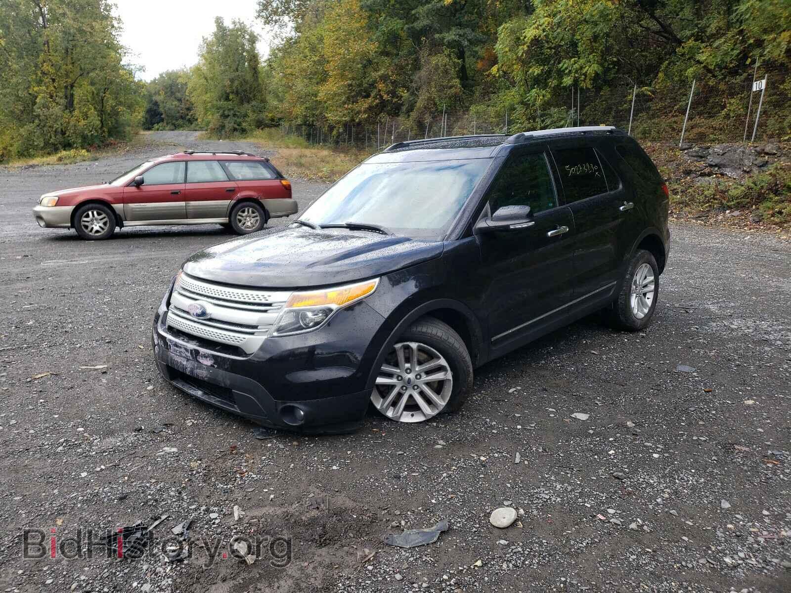 2014 FORD EXPLORER - VIN: 1FM5K8D85EGA09527 - Photo 2