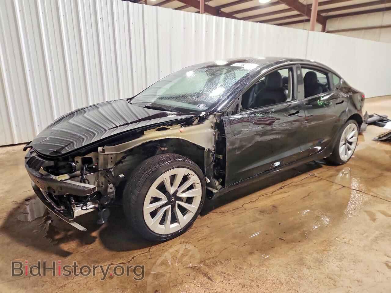 Photo 5YJ3E1EB2NF287221 - TESLA MODEL 3 2022