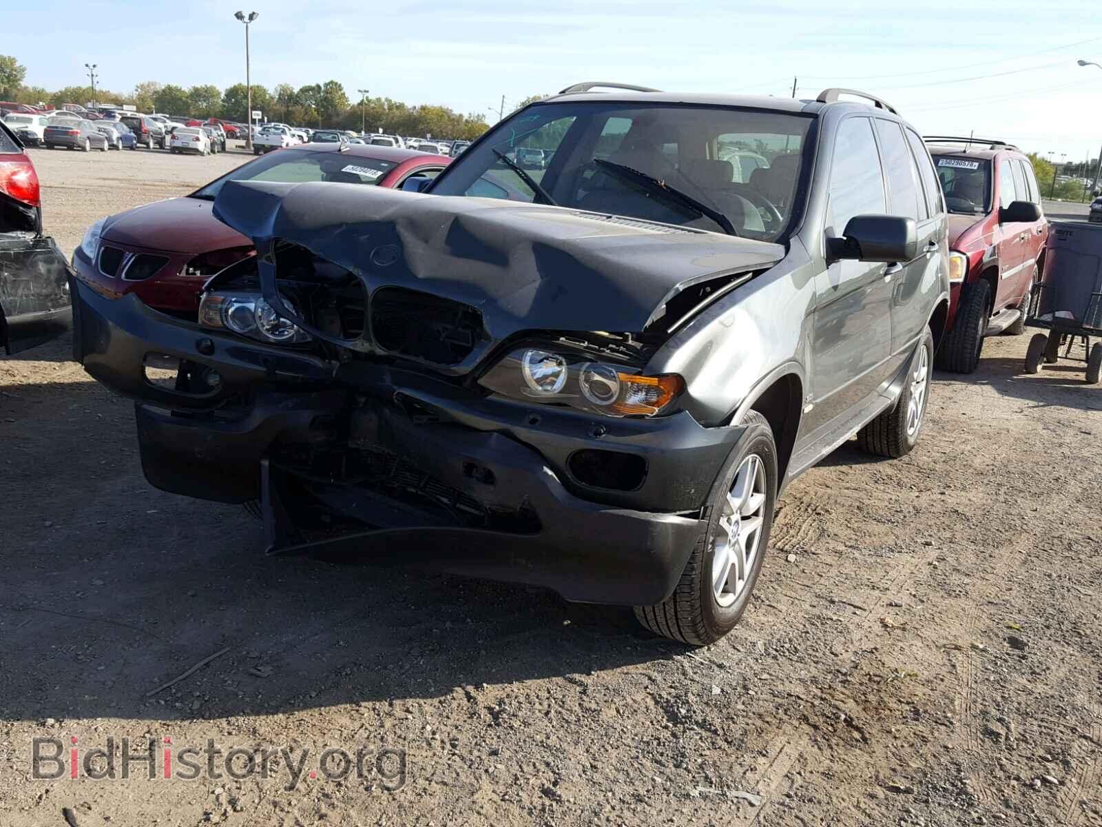 2005 BMW X5 - VIN: 5UXFA13565LY00570 - Фото 2