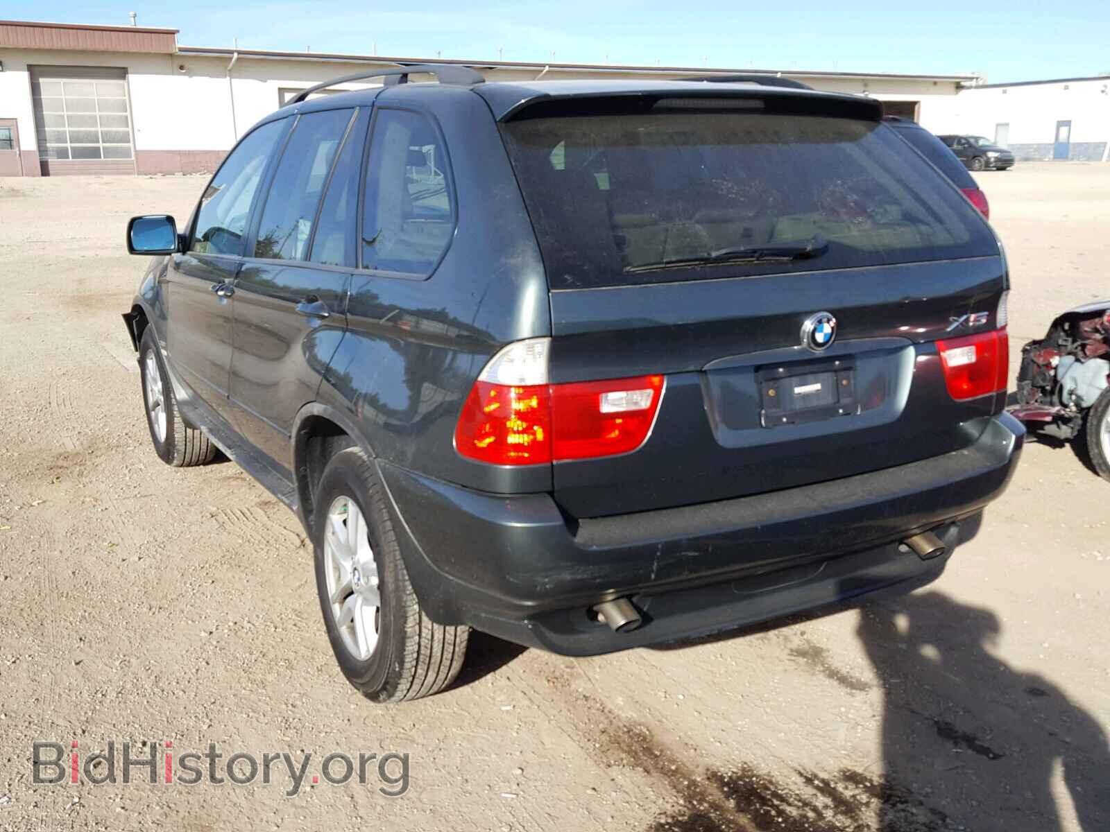 2005 BMW X5 - VIN: 5UXFA13565LY00570 - Фото 3