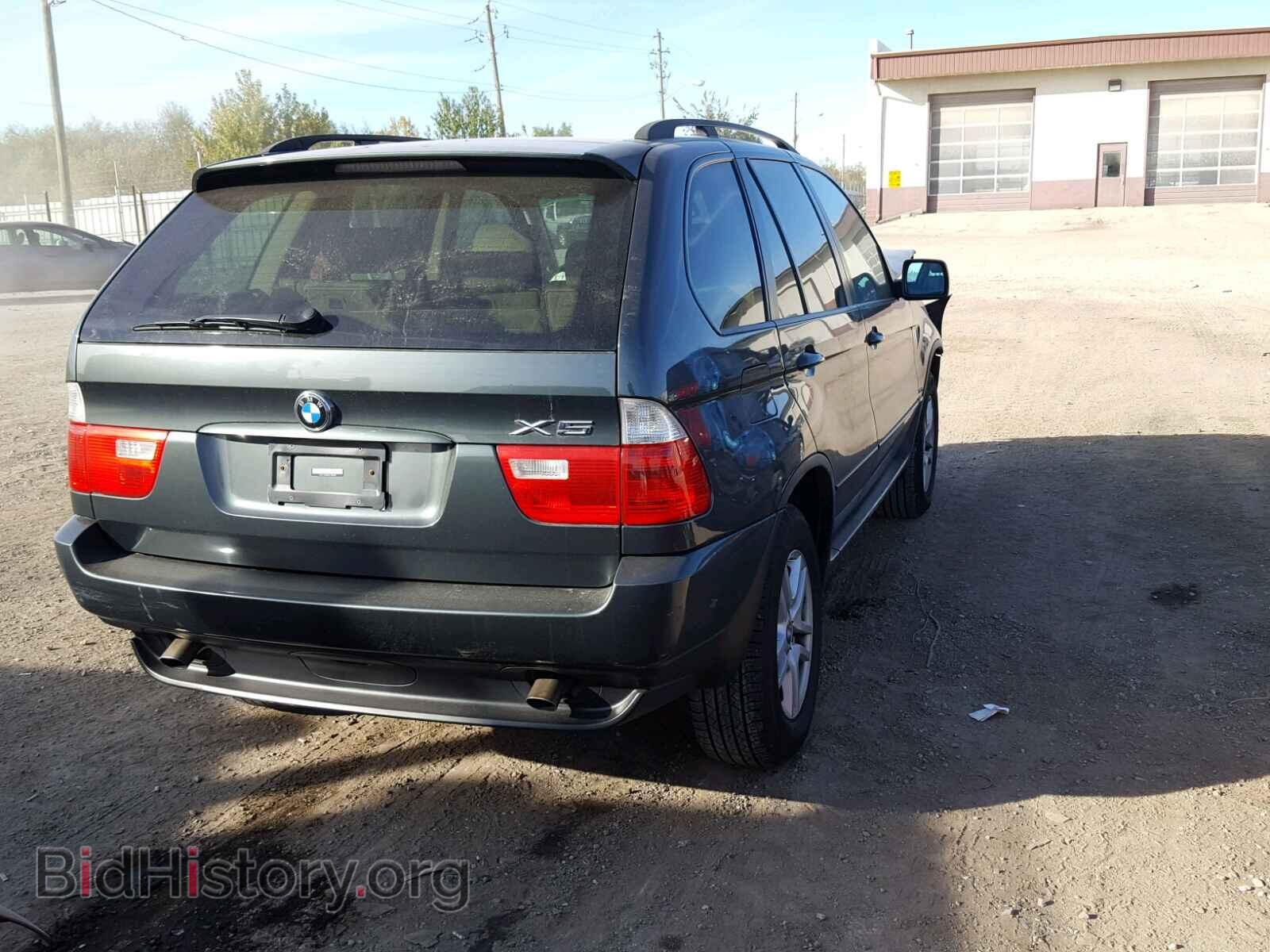 2005 BMW X5 - VIN: 5UXFA13565LY00570 - Фото 4