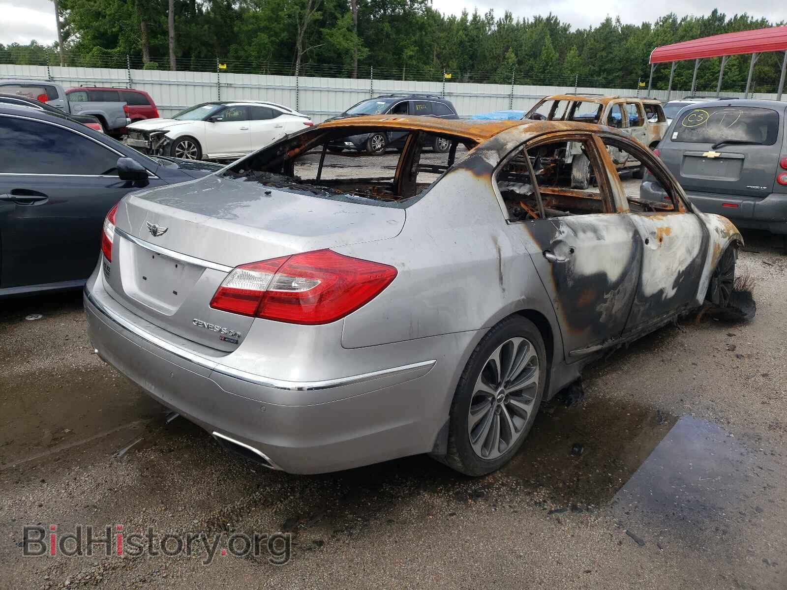 2012 HYUNDAI GENESIS - VIN: KMHGC4DH5CU203312 - Фото 4