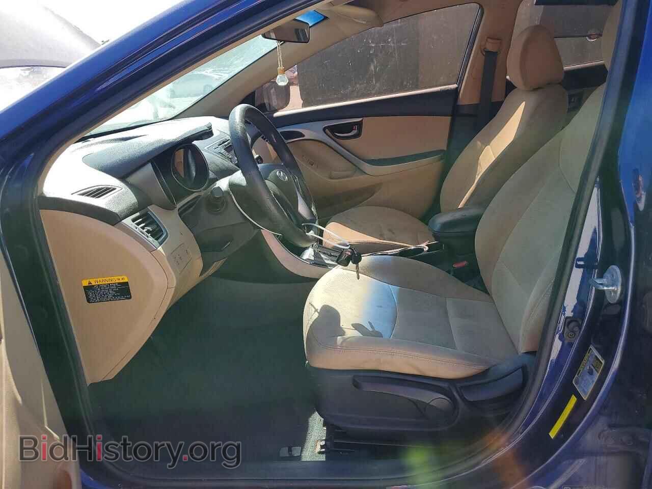 2013 HYUNDAI ELANTRA - VIN: 5NPDH4AE8DH384081 - Фото 7