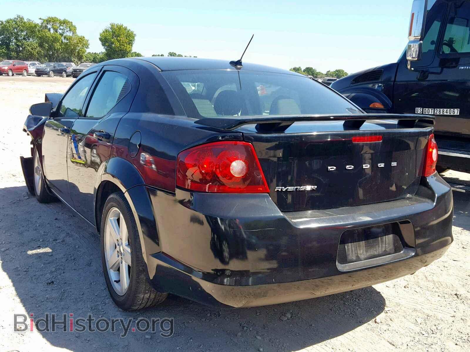 2013 DODGE AVENGER - VIN: 1C3CDZAB8DN605130 - Фото 3