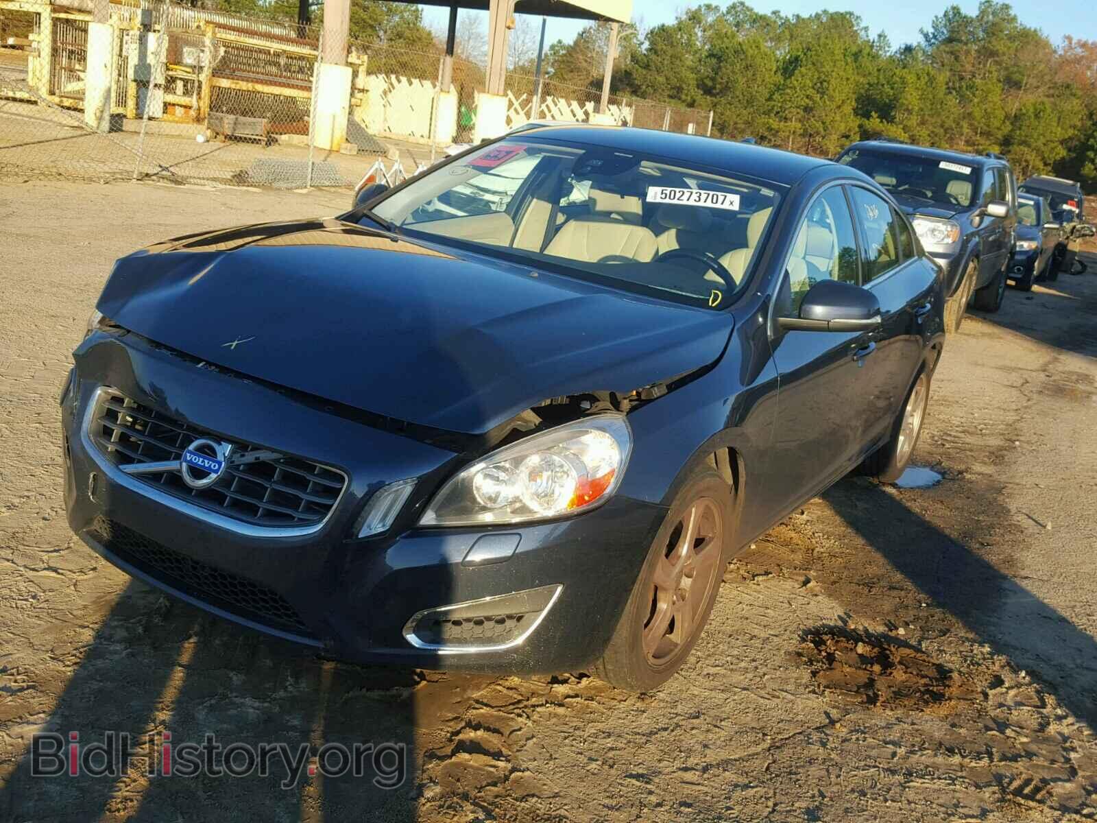 2013 VOLVO S60 - VIN: YV1612FS4D2186481 - Фото 2