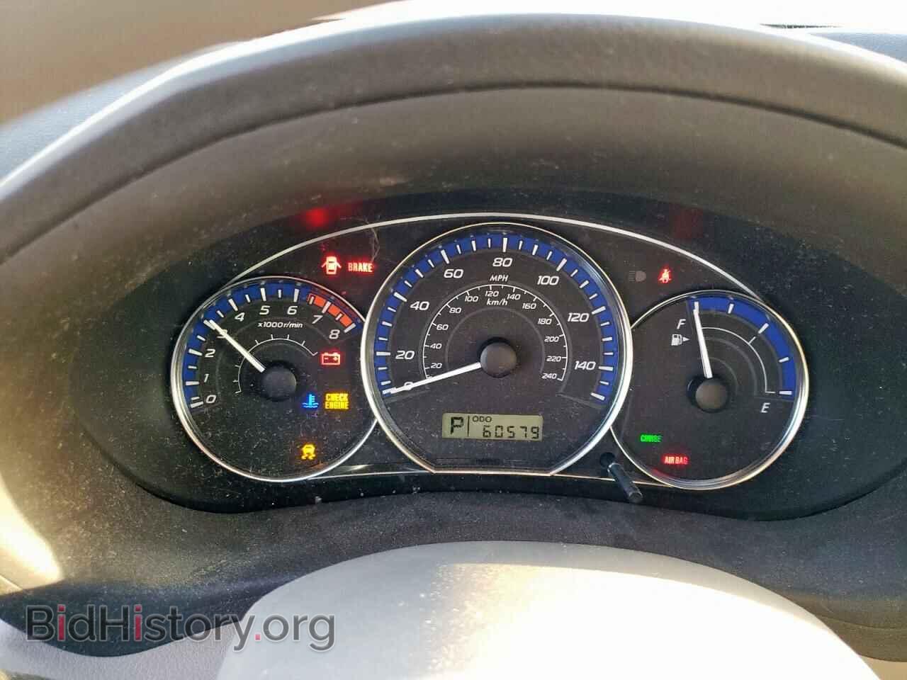 2012 SUBARU FORESTER - VIN: JF2SHBBC7CH460834 - Фото 9