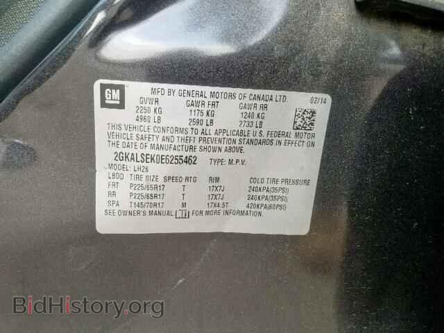 2014 GMC TERRAIN SL - VIN: 2GKALSEK0E6255462 - Фото 10
