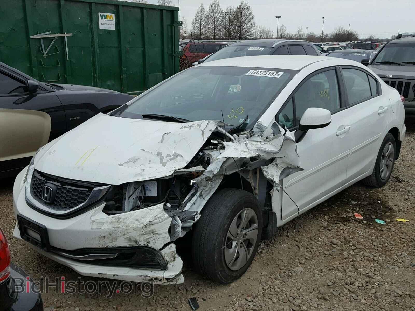 2013 HONDA CIVIC - VIN: 19XFB2F58DE085606 - Фото 2