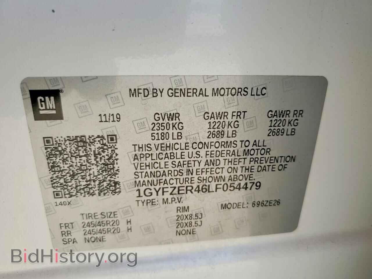 2020 CADILLAC XT4 - VIN: 1GYFZER46LF054479 - Фото 12