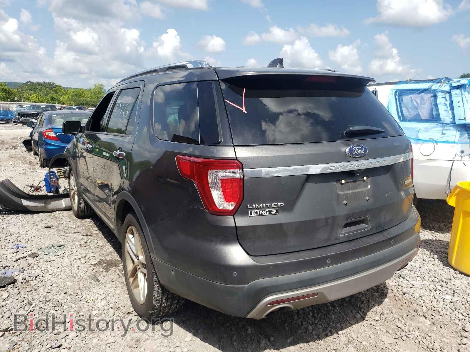 2017 FORD EXPLORER - VIN: 1FM5K7FH0HGA07356 - Фото 3