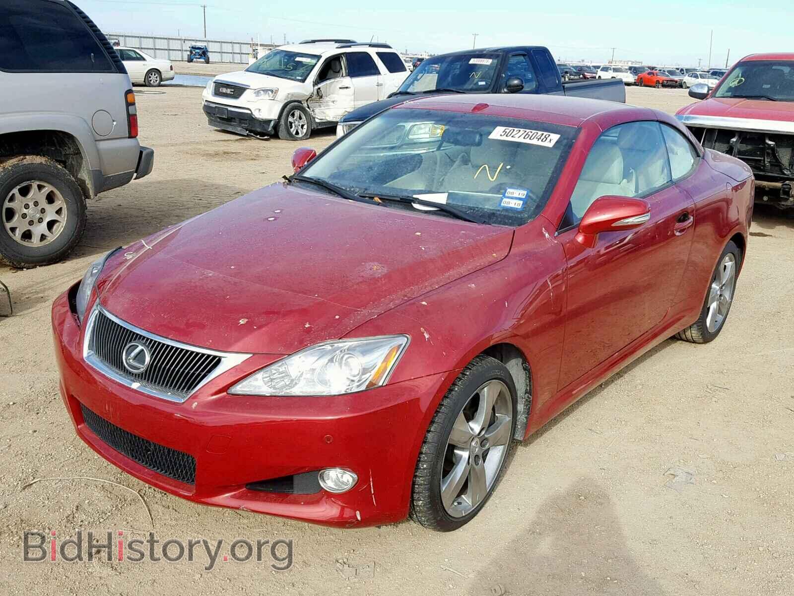 2010 LEXUS IS - VIN: JTHFE2C28A2501078 - Фото 2