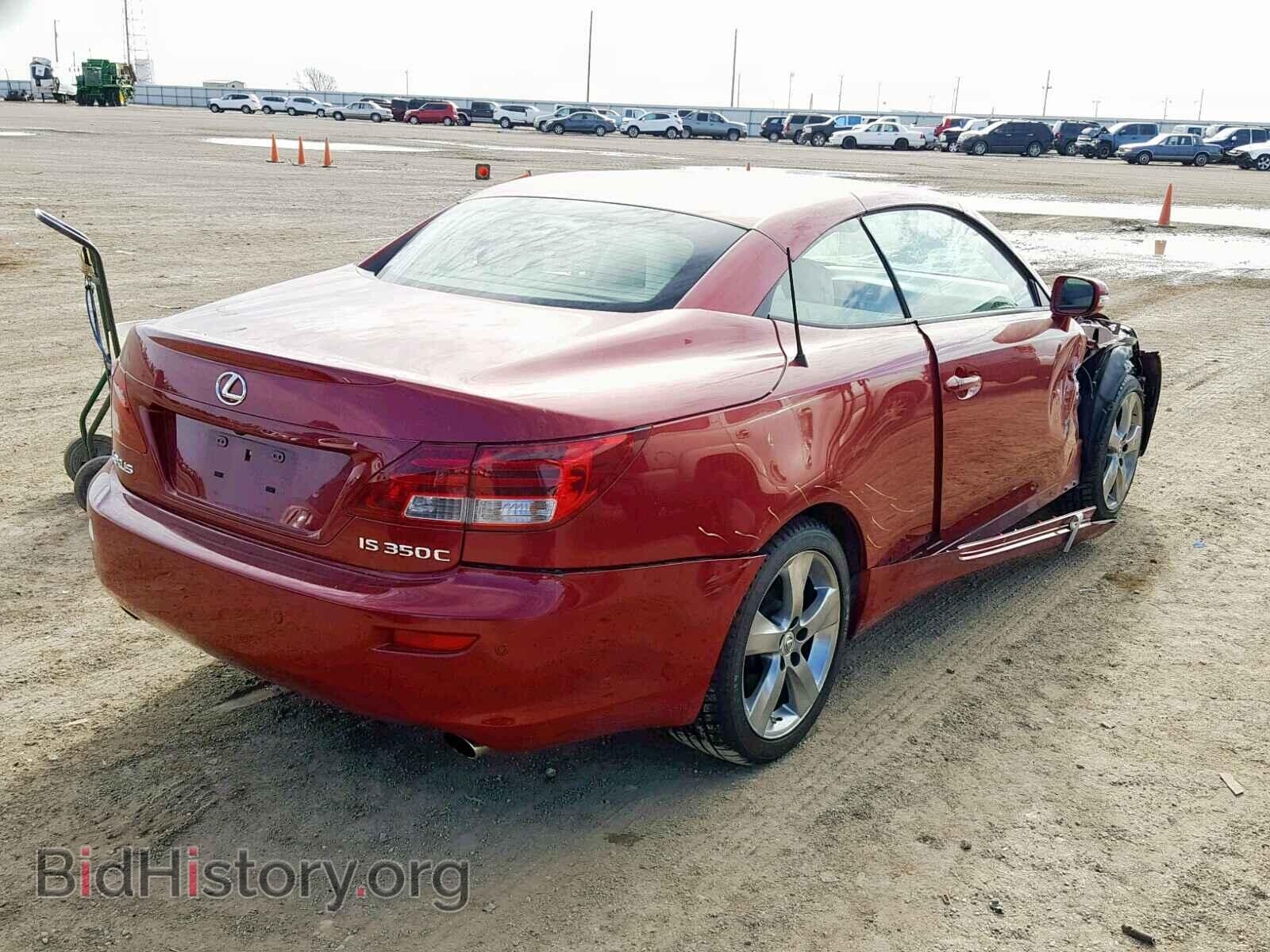 2010 LEXUS IS - VIN: JTHFE2C28A2501078 - Фото 4