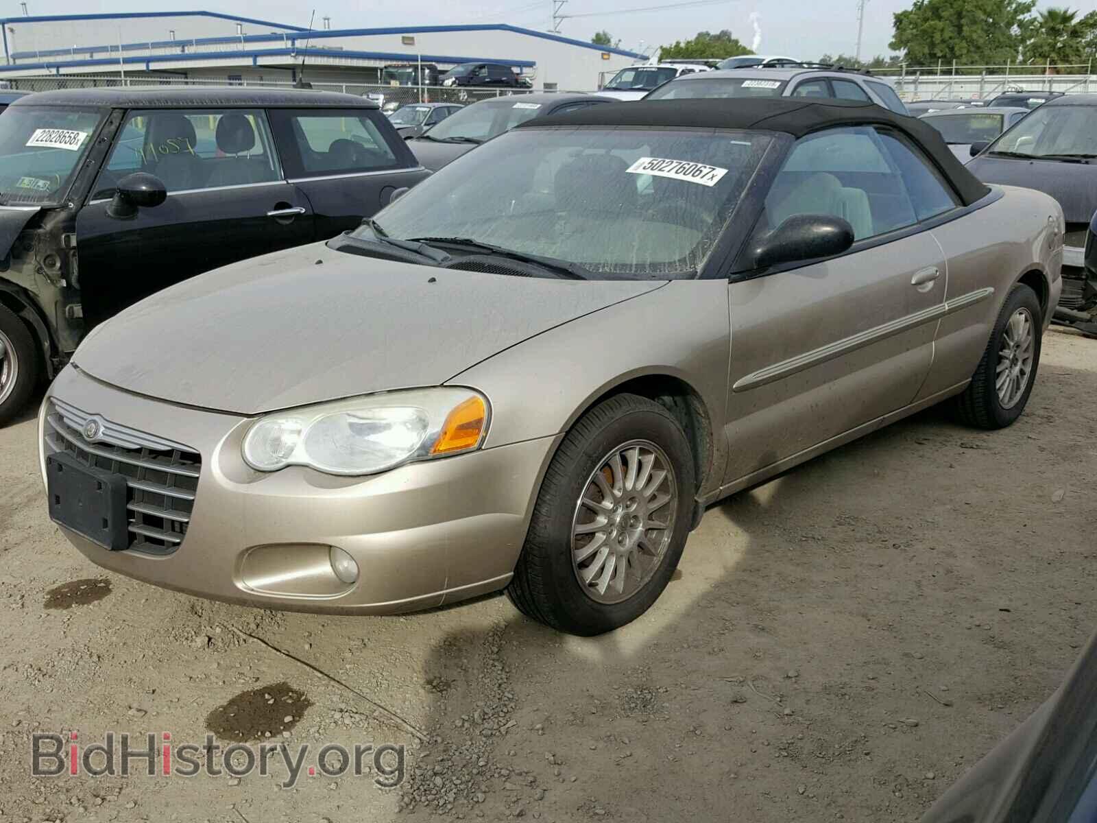 2004 CHRYSLER SEBRING - VIN: 1C3EL55R04N384604 - Фото 2