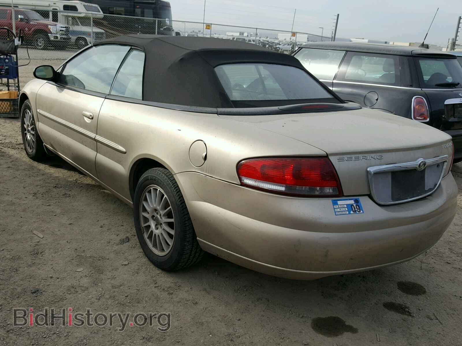 2004 CHRYSLER SEBRING - VIN: 1C3EL55R04N384604 - Фото 3