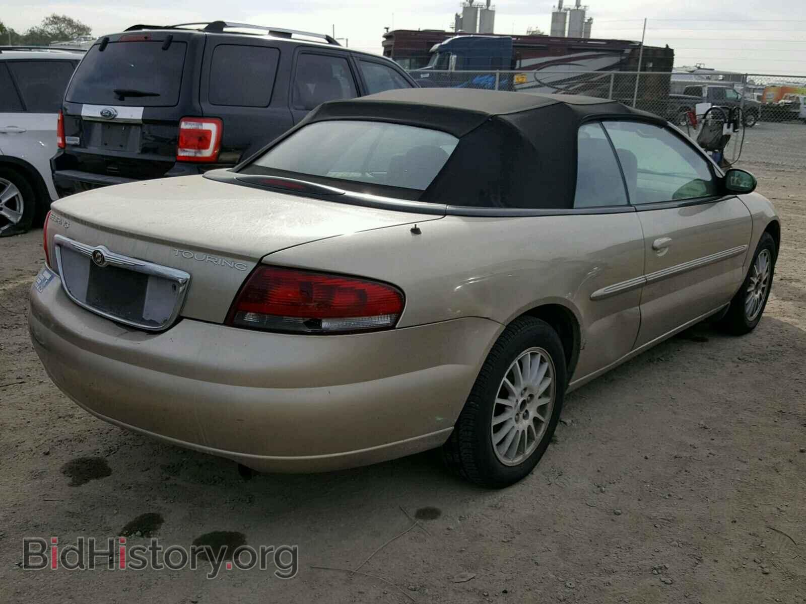 2004 CHRYSLER SEBRING - VIN: 1C3EL55R04N384604 - Фото 4