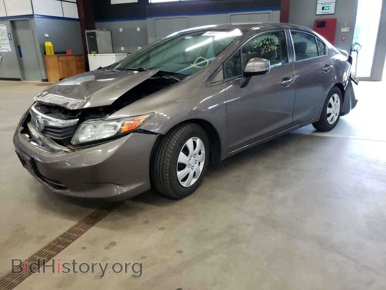 2012 HONDA CIVIC - VIN: 2HGFB2F53CH547932 - Фото 2