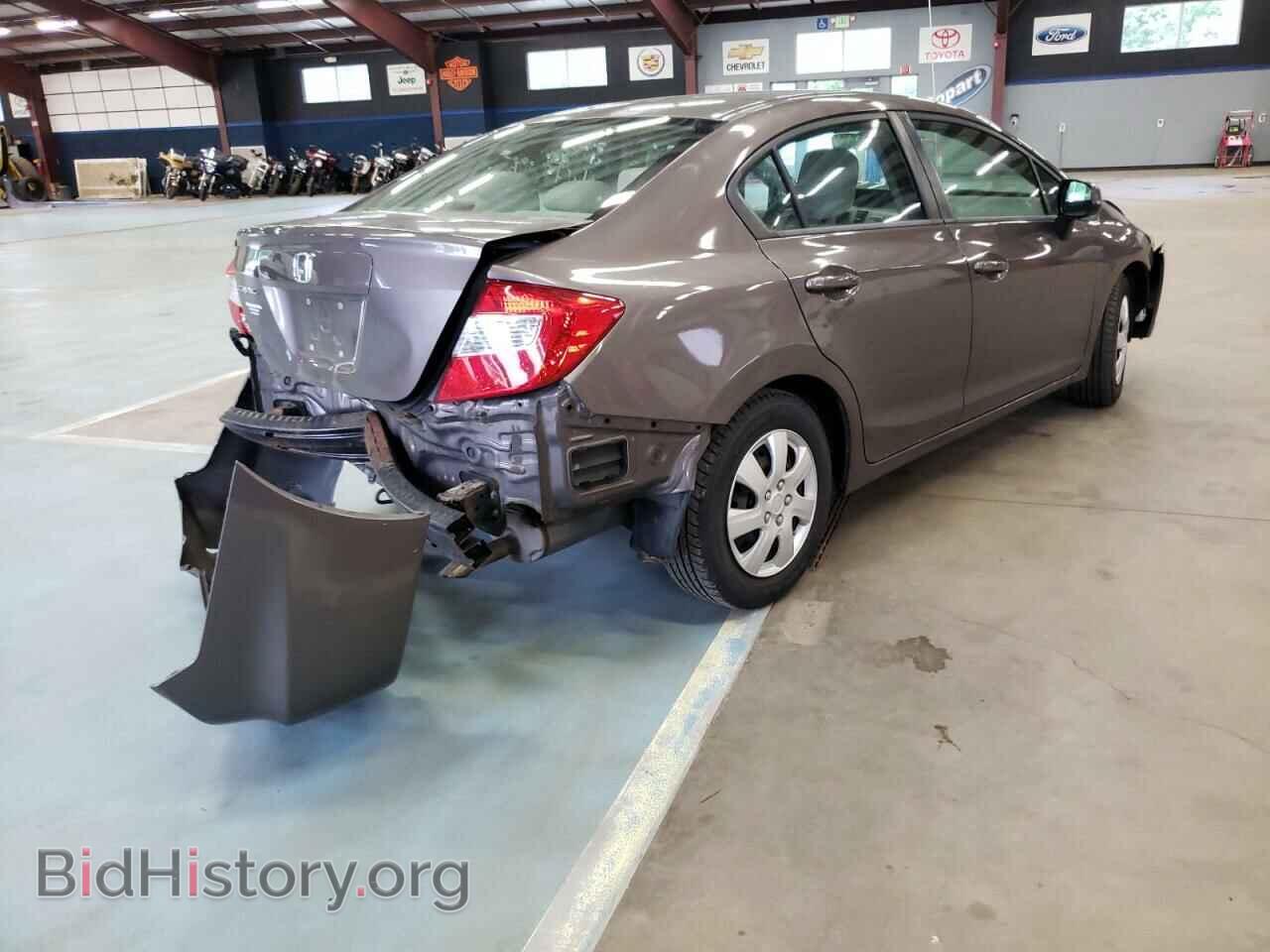 2012 HONDA CIVIC - VIN: 2HGFB2F53CH547932 - Фото 4