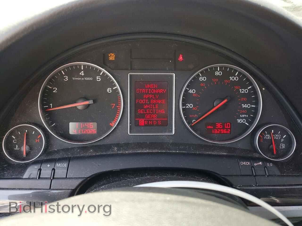 2005 AUDI A4 - VIN: WAULC68E15A124798 - Фото 9