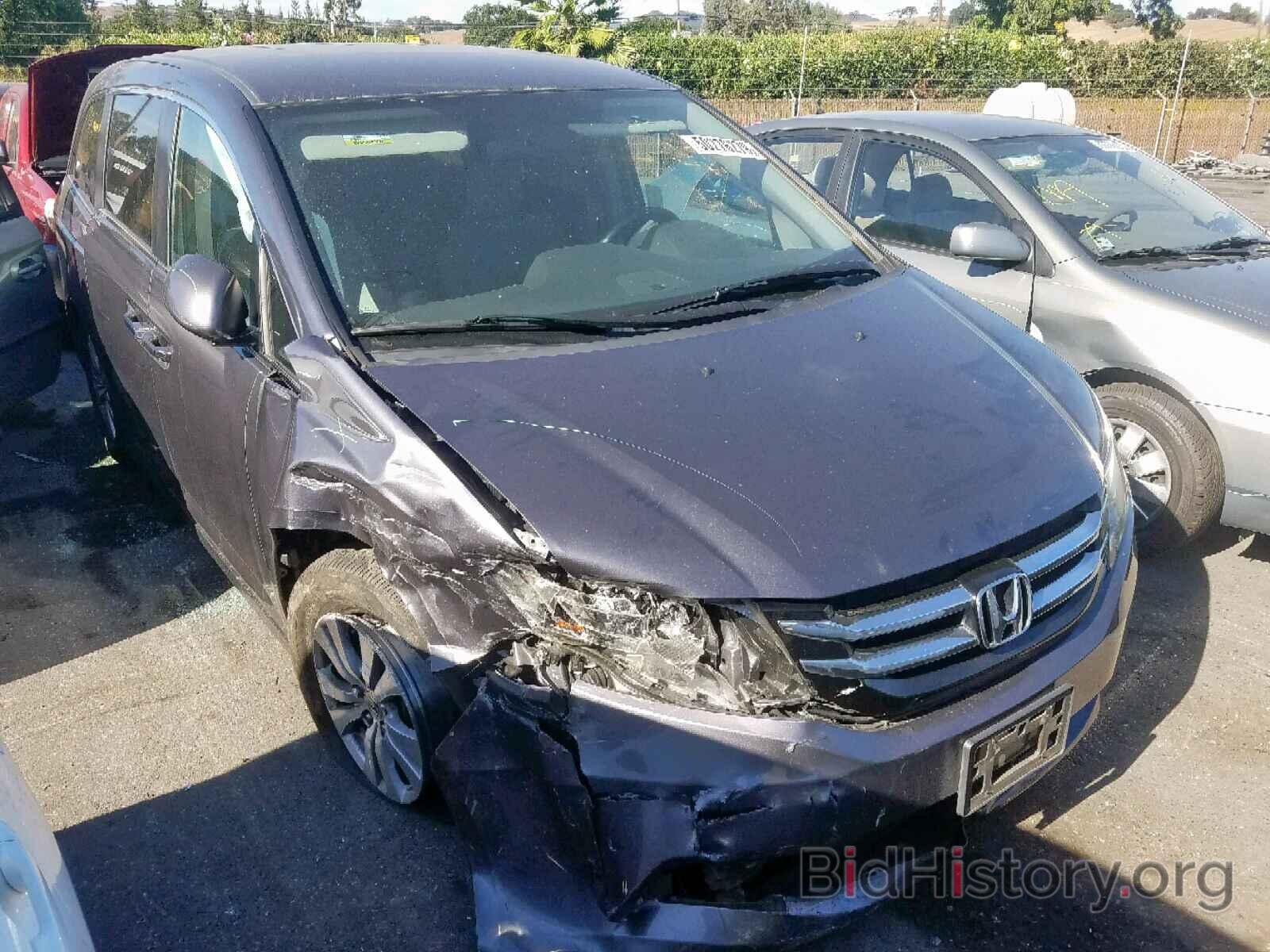 Фотография 5FNRL5H46EB108201 - HONDA ODYSSEY EX 2014