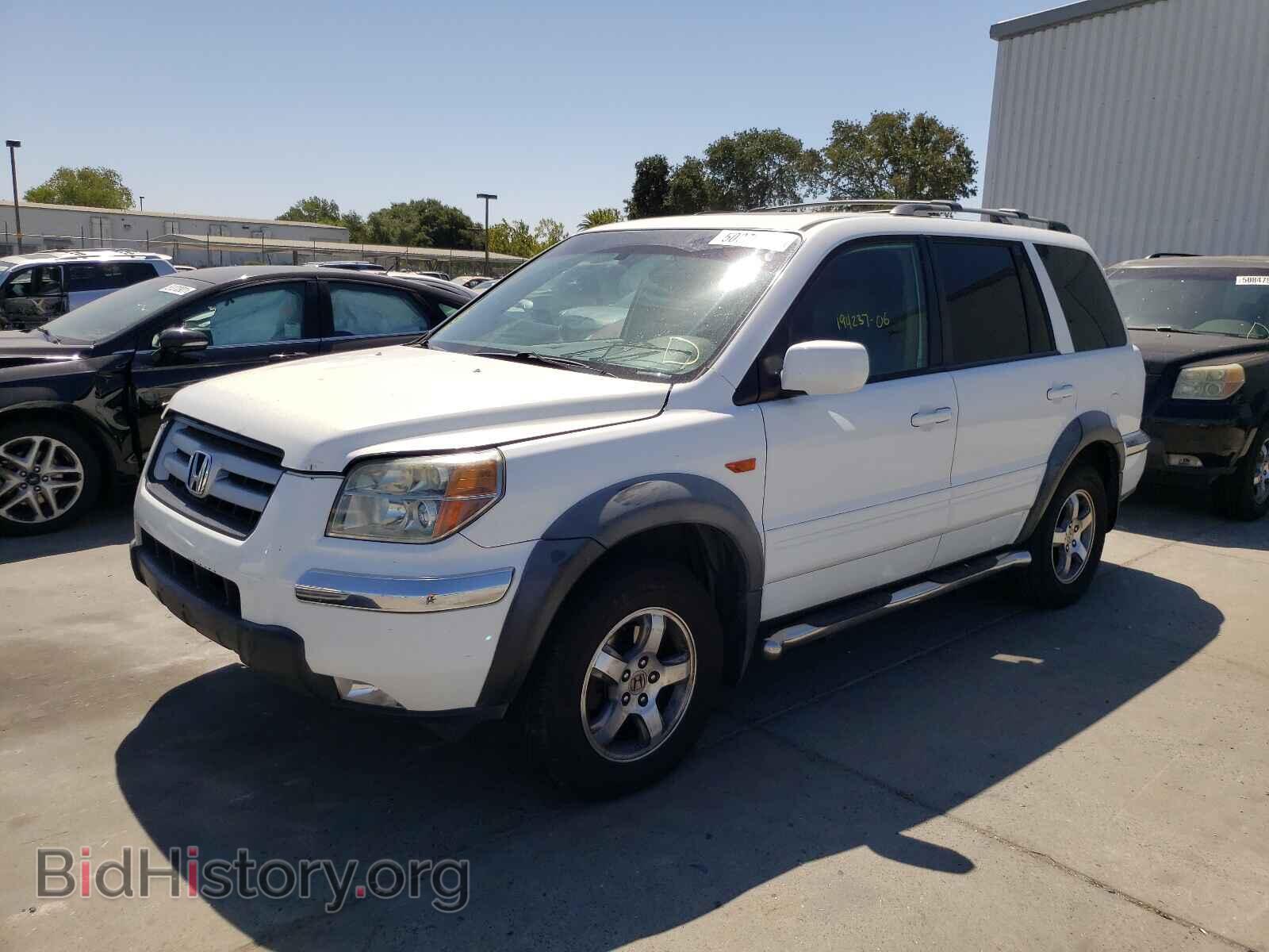 2006 HONDA PILOT - VIN: 2HKYF18596H538201 - Фото 2
