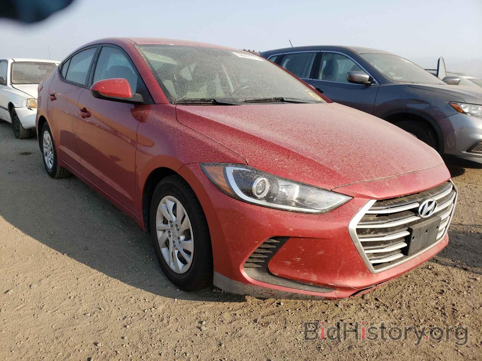 Photo 5NPD74LF0HH174296 - HYUNDAI ELANTRA 2017