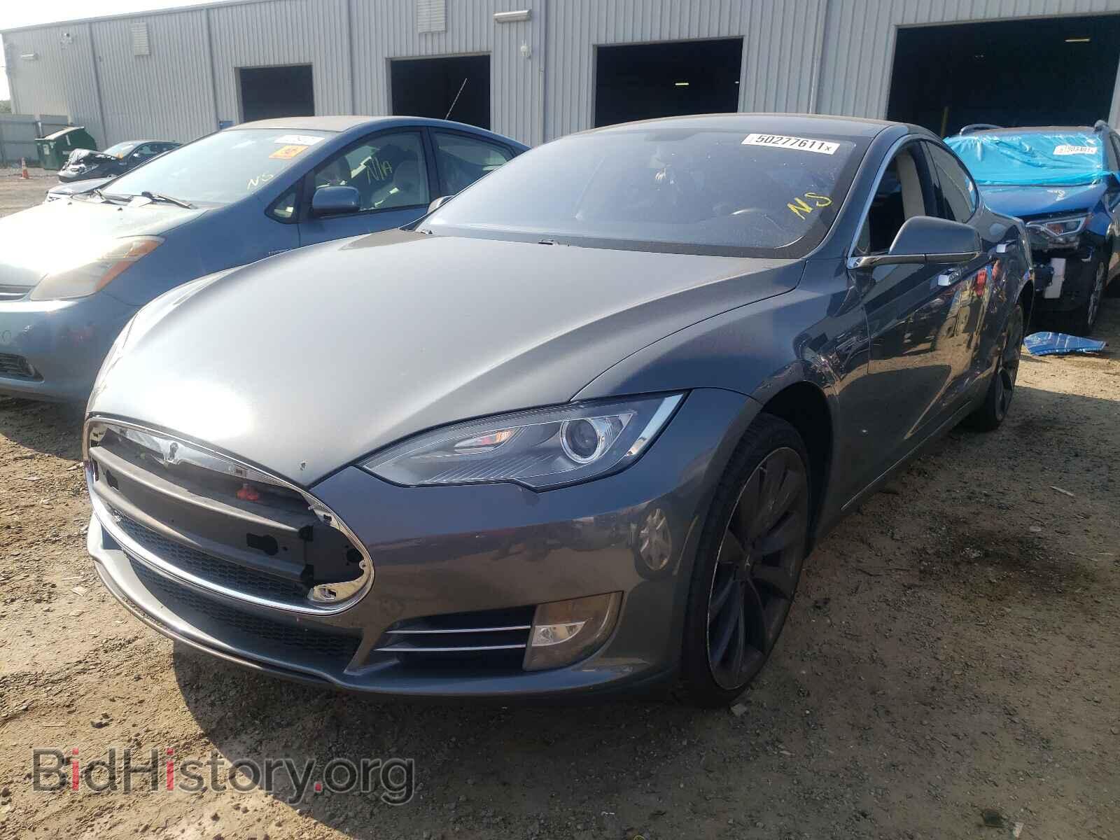 2013 TESLA MODEL S - VIN: 5YJSA1CPXDFP27559 - Фото 2
