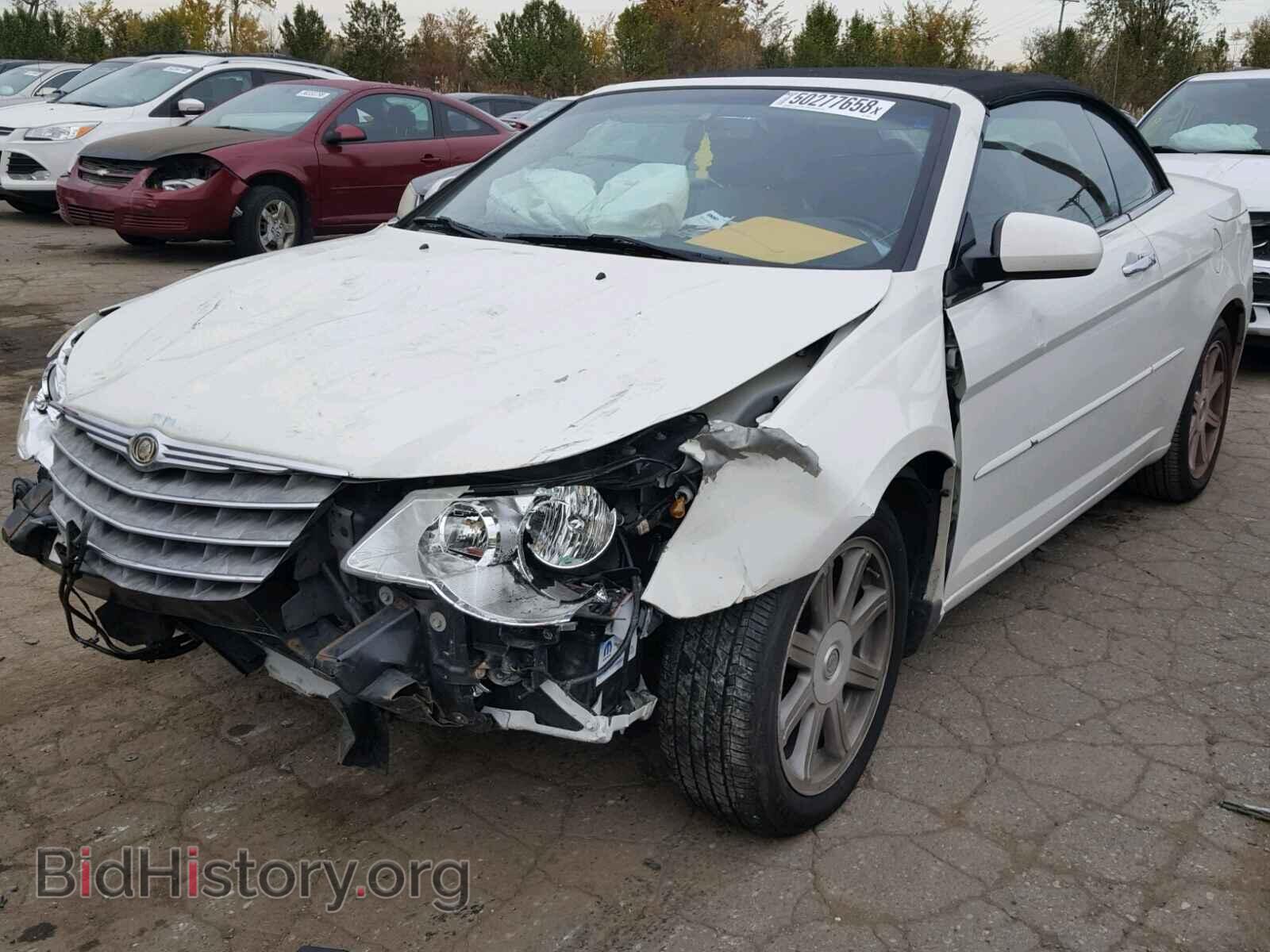 2008 CHRYSLER SEBRING - VIN: 1C3LC65M28N248613 - Фото 2