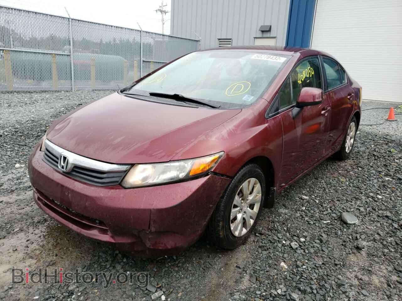 2012 HONDA CIVIC - VIN: 2HGFB2F45CH055426 - Фото 2