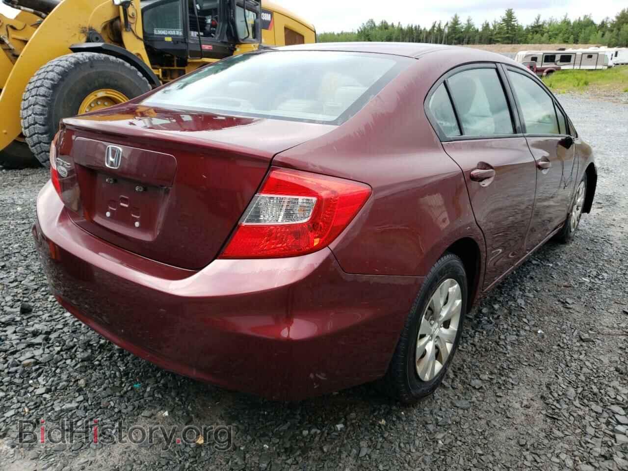 2012 HONDA CIVIC - VIN: 2HGFB2F45CH055426 - Фото 4