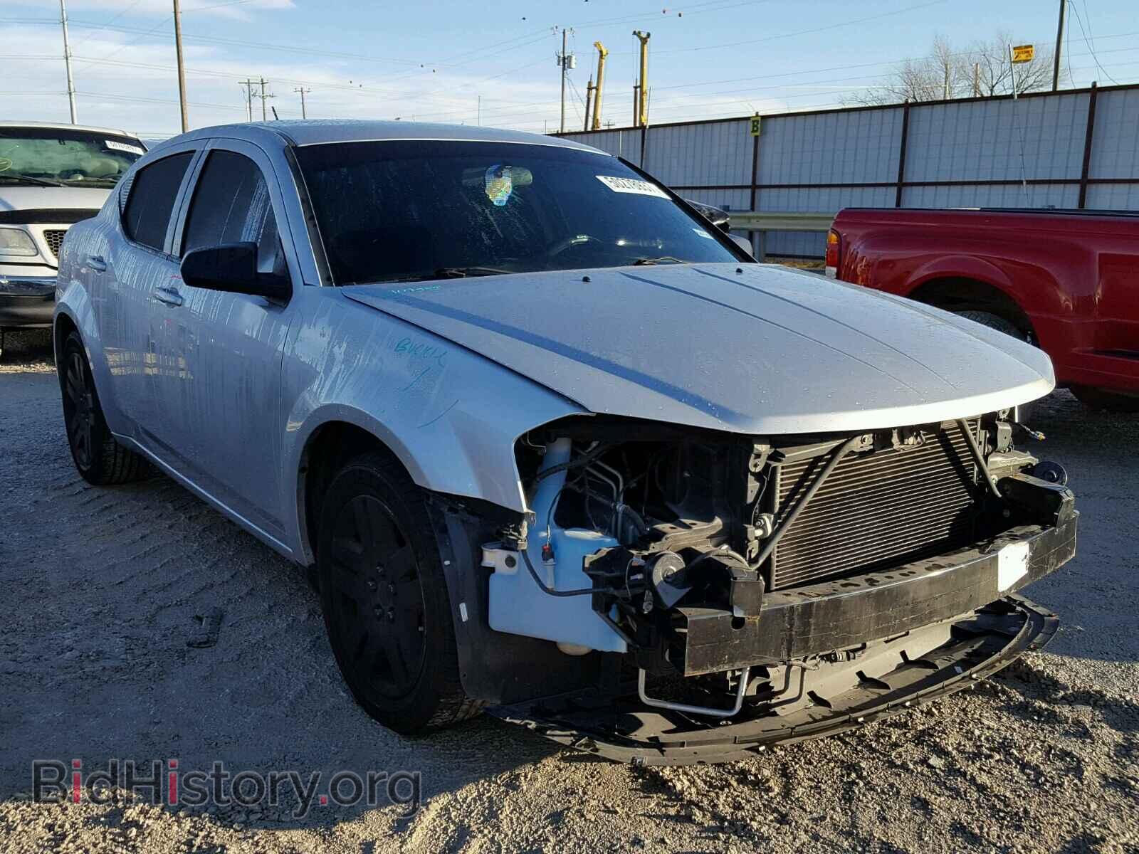 Фотография 1C3CDZAB3CN242847 - DODGE AVENGER 2012