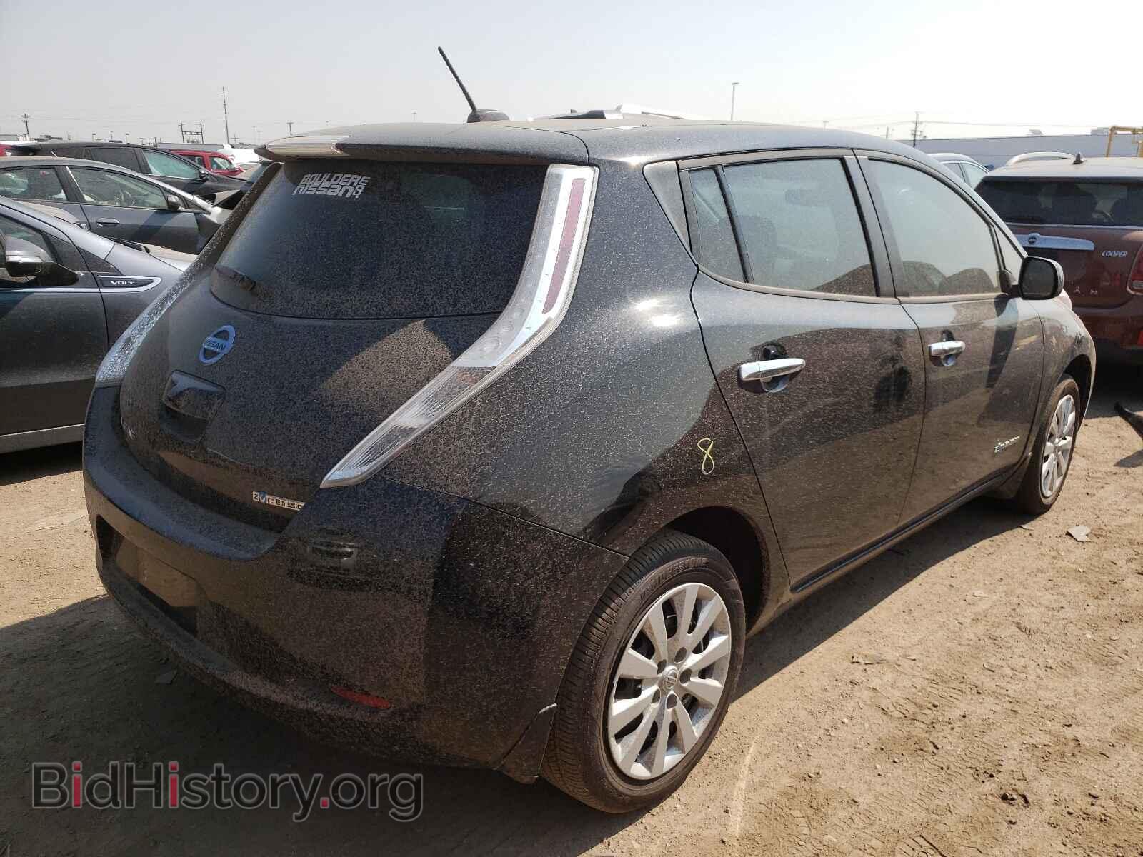 2015 NISSAN LEAF - VIN: 1N4AZ0CP2FC320002 - Фото 4