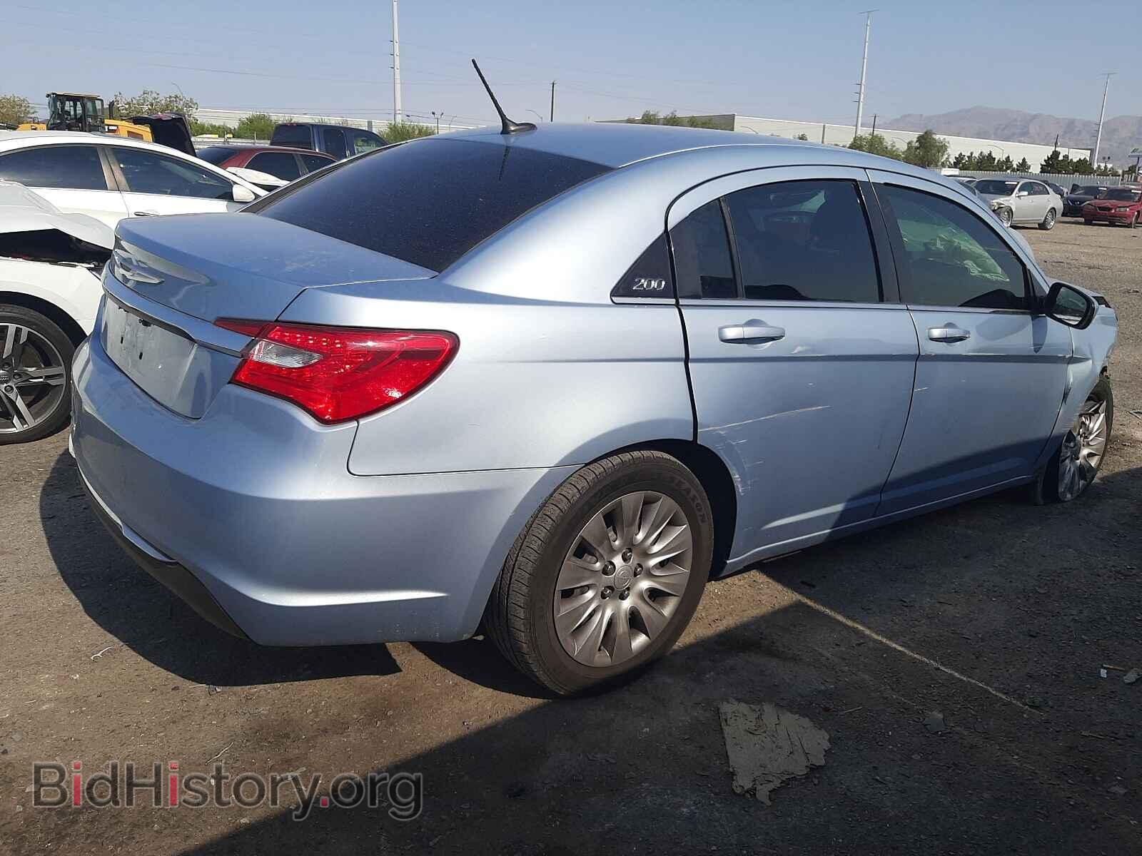 2014 CHRYSLER 200 - VIN: 1C3CCBAG8EN101670 - Фото 4