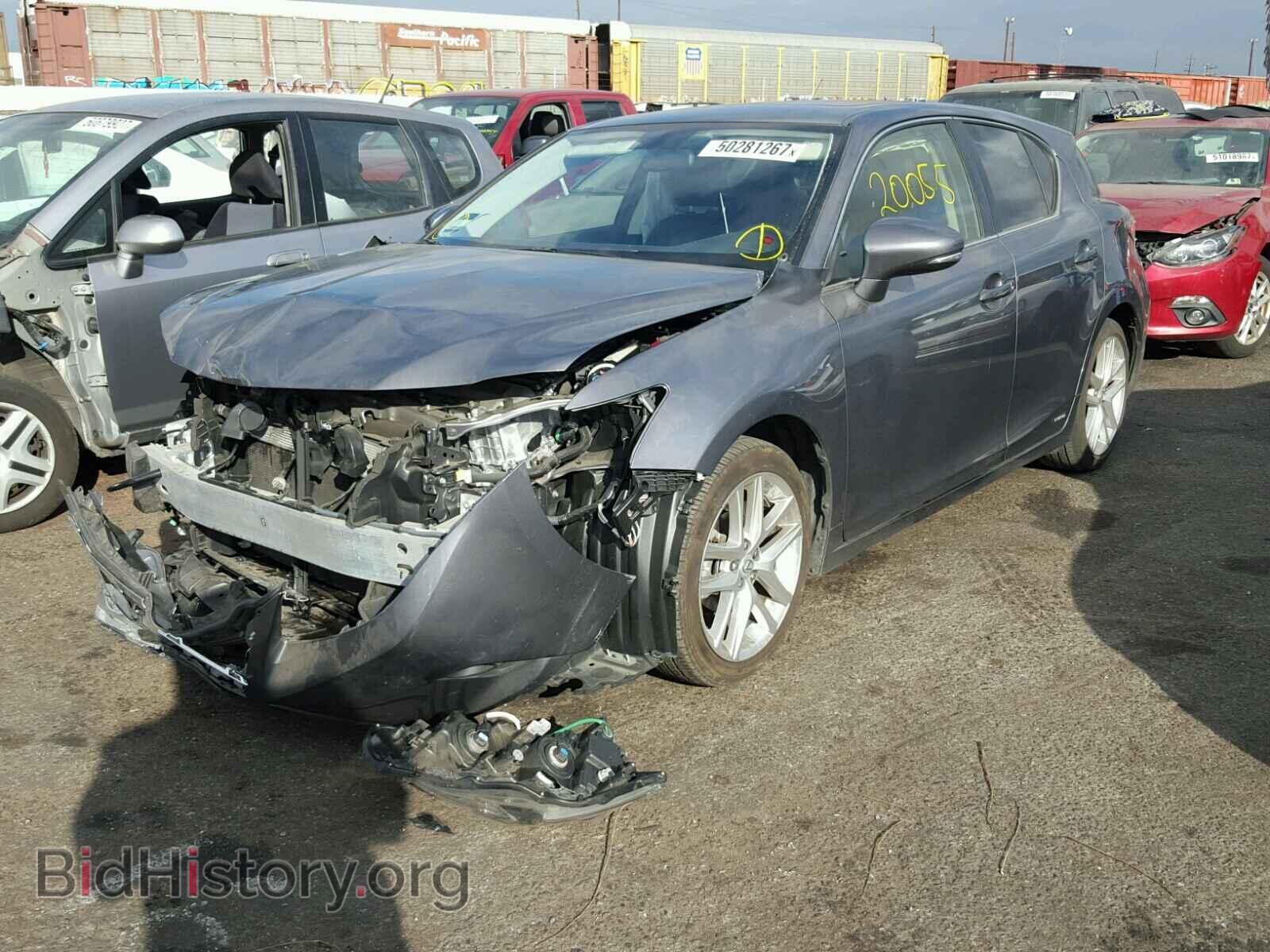 2015 LEXUS CT 200 - VIN: JTHKD5BH3F2210665 - Фото 2
