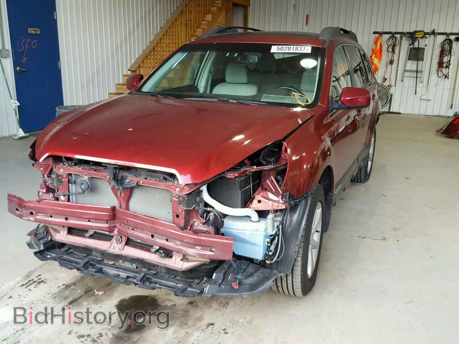 2013 SUBARU OUTBACK - VIN: 4S4BRCLC6D3297569 - Фото 2