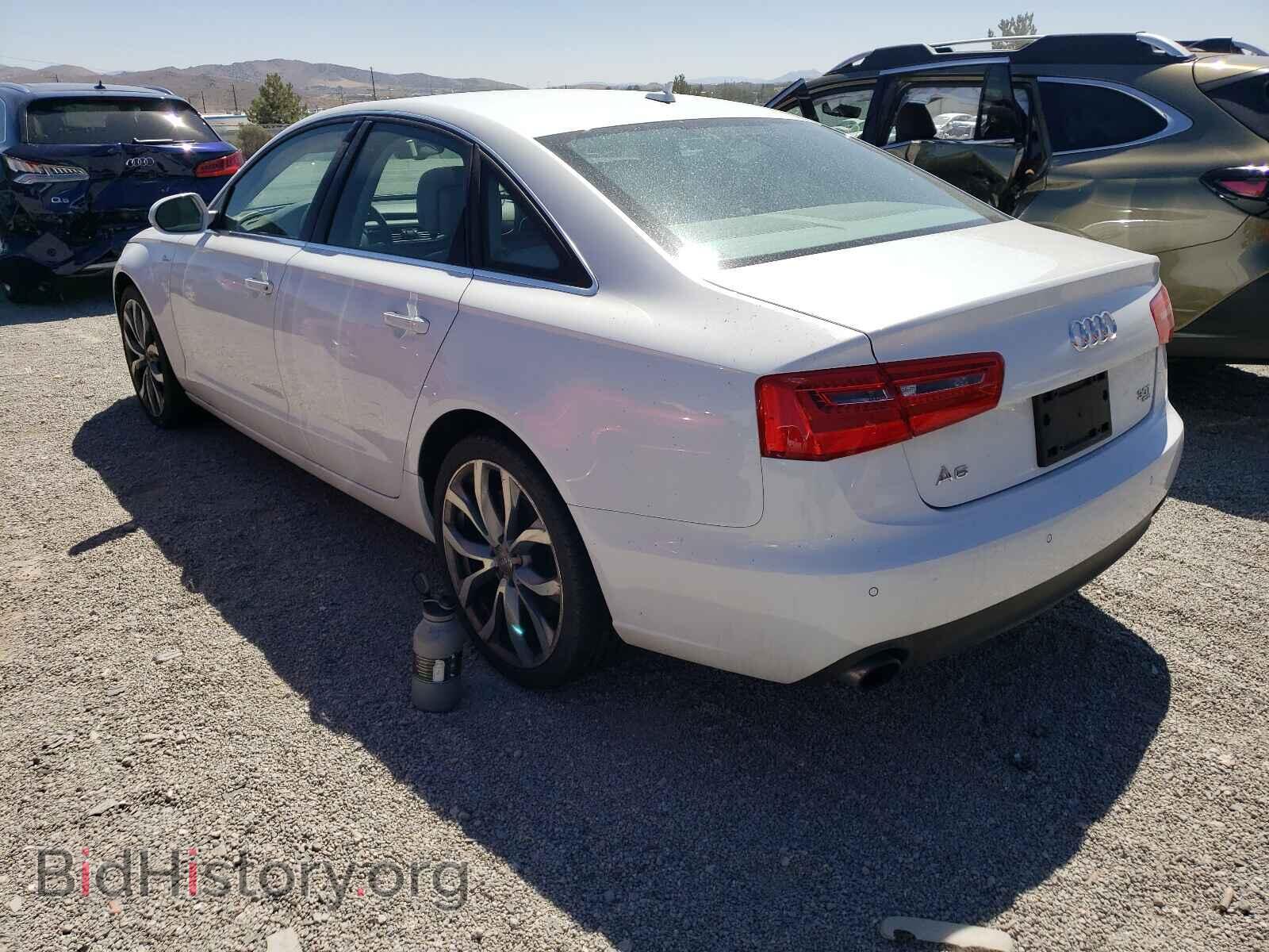 2013 AUDI A6 - VIN: WAUGGAFC7DN120871 - Фото 3