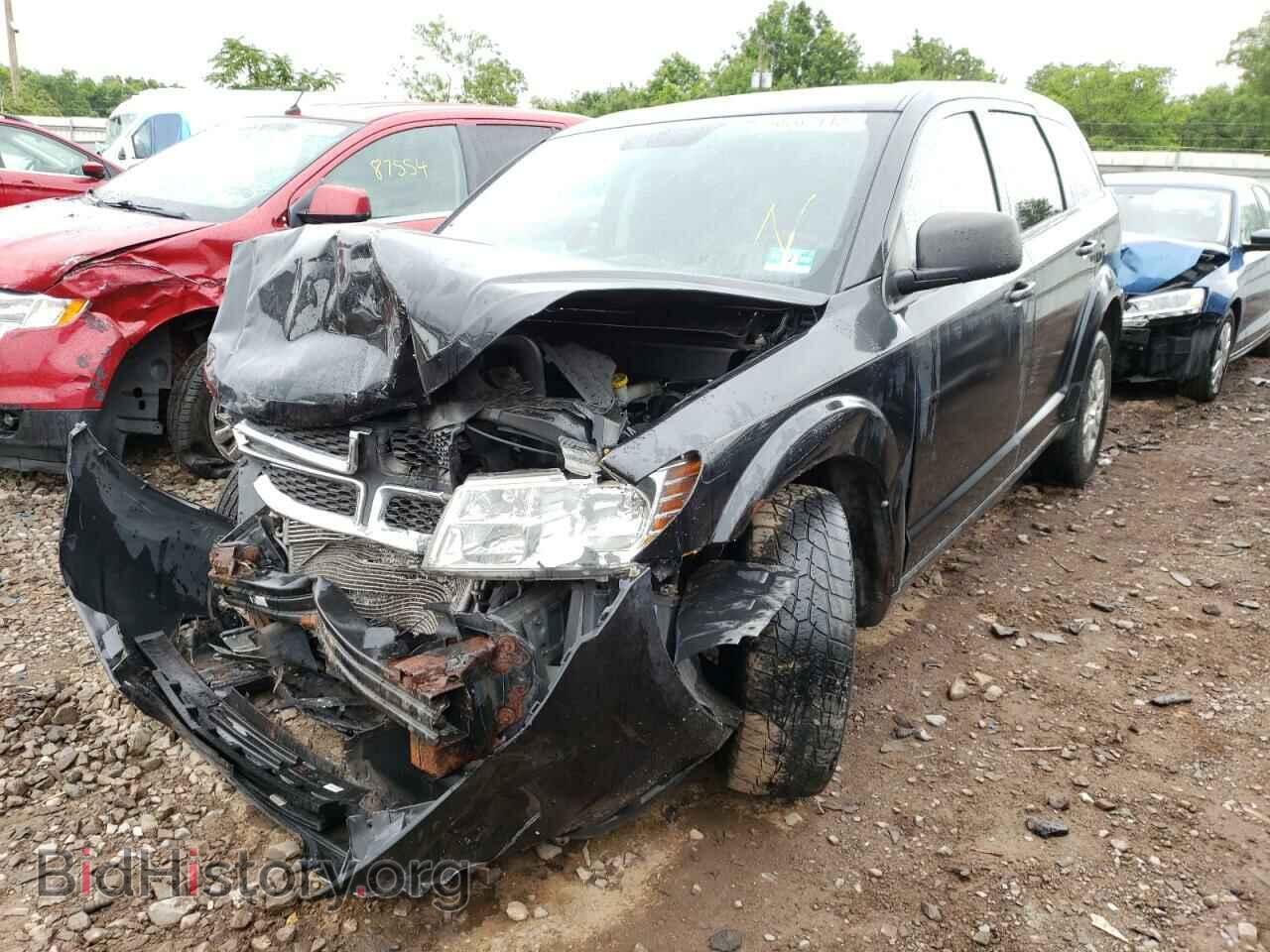 2012 DODGE JOURNEY - VIN: 3C4PDCAB6CT281684 - Фото 2